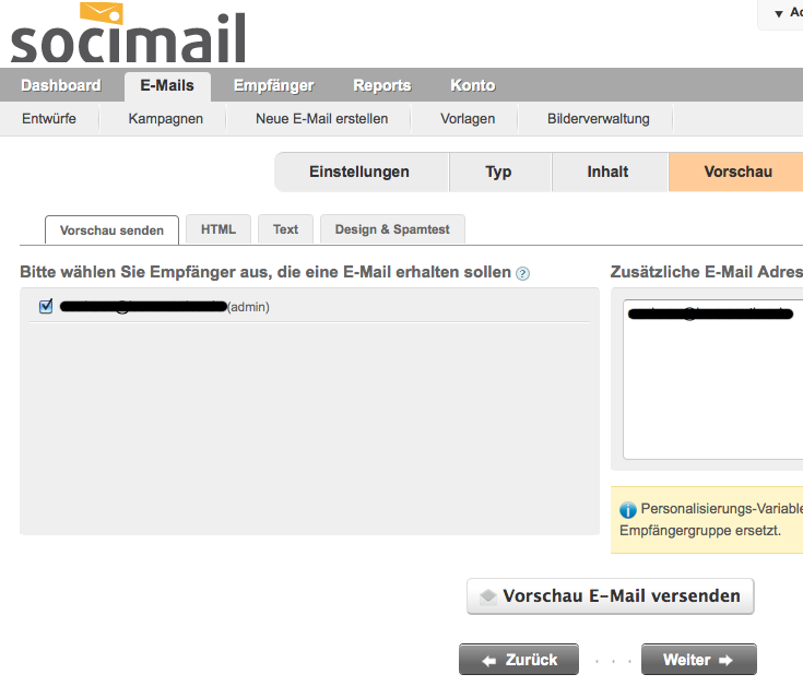 Newsletter-versenden-spamtest